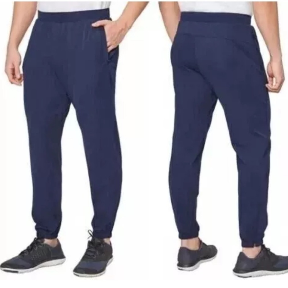Mondetta Men's Outdoor Project Performance Fabric Jogger Pants,Navy, XX-Large